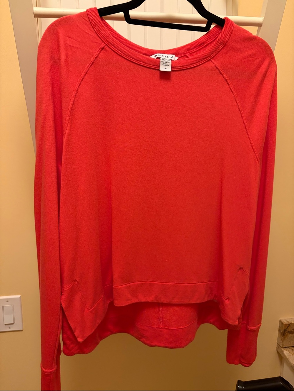 Athleta Coaster Luxe Recover high hip sweatshirt